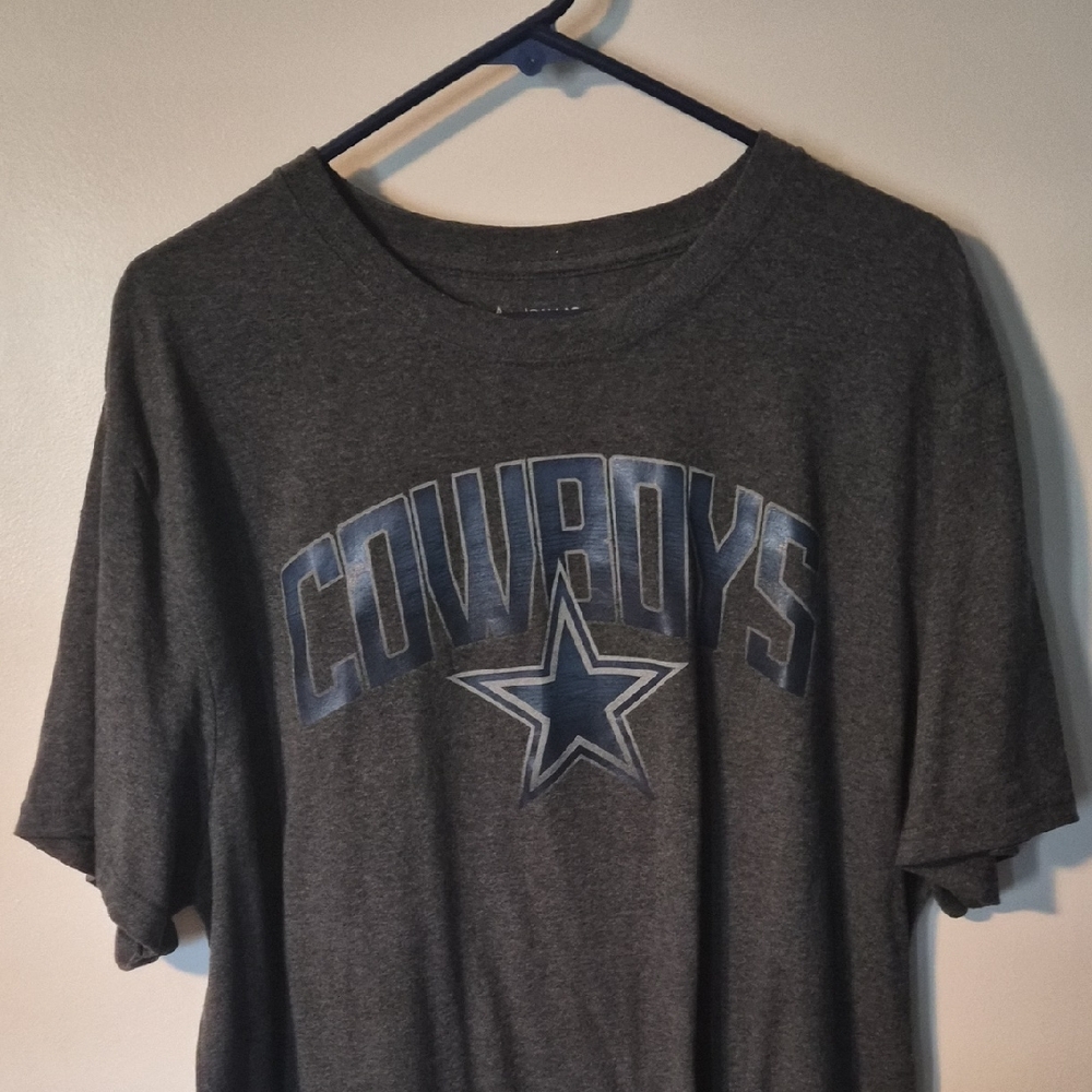 NFL Dallas Cowboys Authentic Charcoal Tee